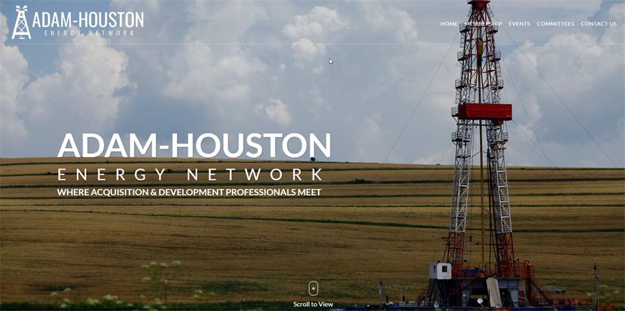 ADAM Houston website redesigned by Webstrands