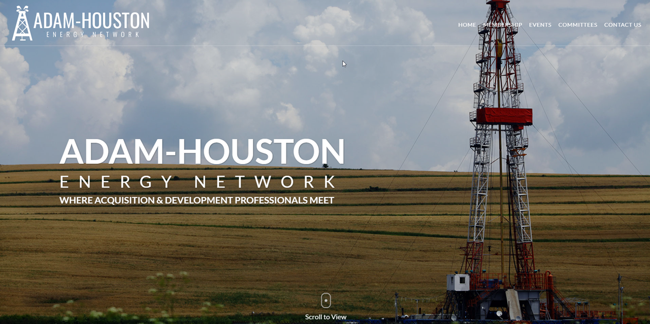 ADAM Houston website redesign
